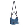 Pack shot af Jerome Dreyfuss Lucky Hobo Split Suede Jeans med lang crossbody rem