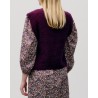 Model billede af Apof Gia Vest Prune Purple bagfra
