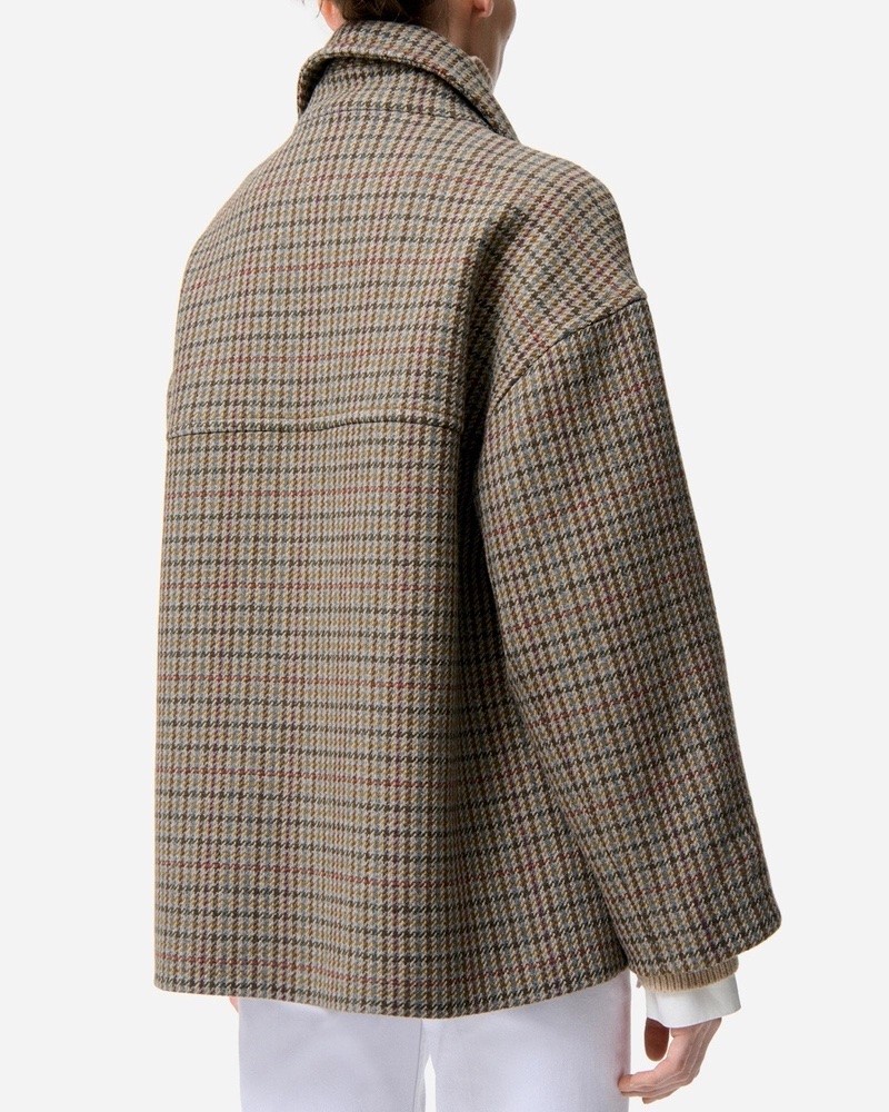 Model billede af Vanessa Bruno Ferman Coat Multicolor