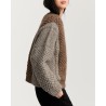 Model billede af Aiayu Justina Wool Sweater Mix Pure Grey