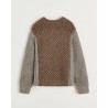 Pack shot af Aiayu Justina Wool Sweater Mix Pure Grey bagfra