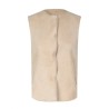 Pack shot af Benedikte Utzon Heidis Beige vendbar rulamsvest