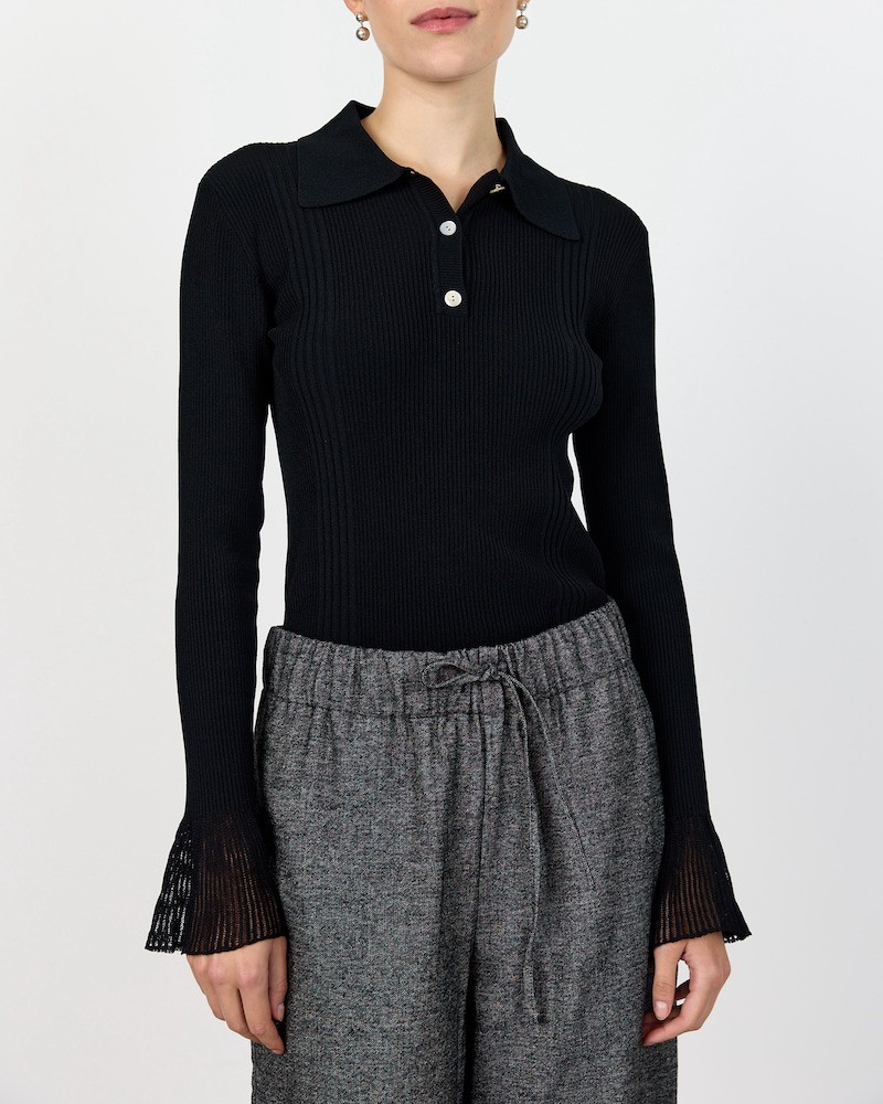 Model billede af Leveté Room Obi 1 Cardigan Black