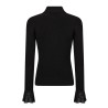 Pack shot af Leveté Room Obi 1 Cardigan Black bagfra