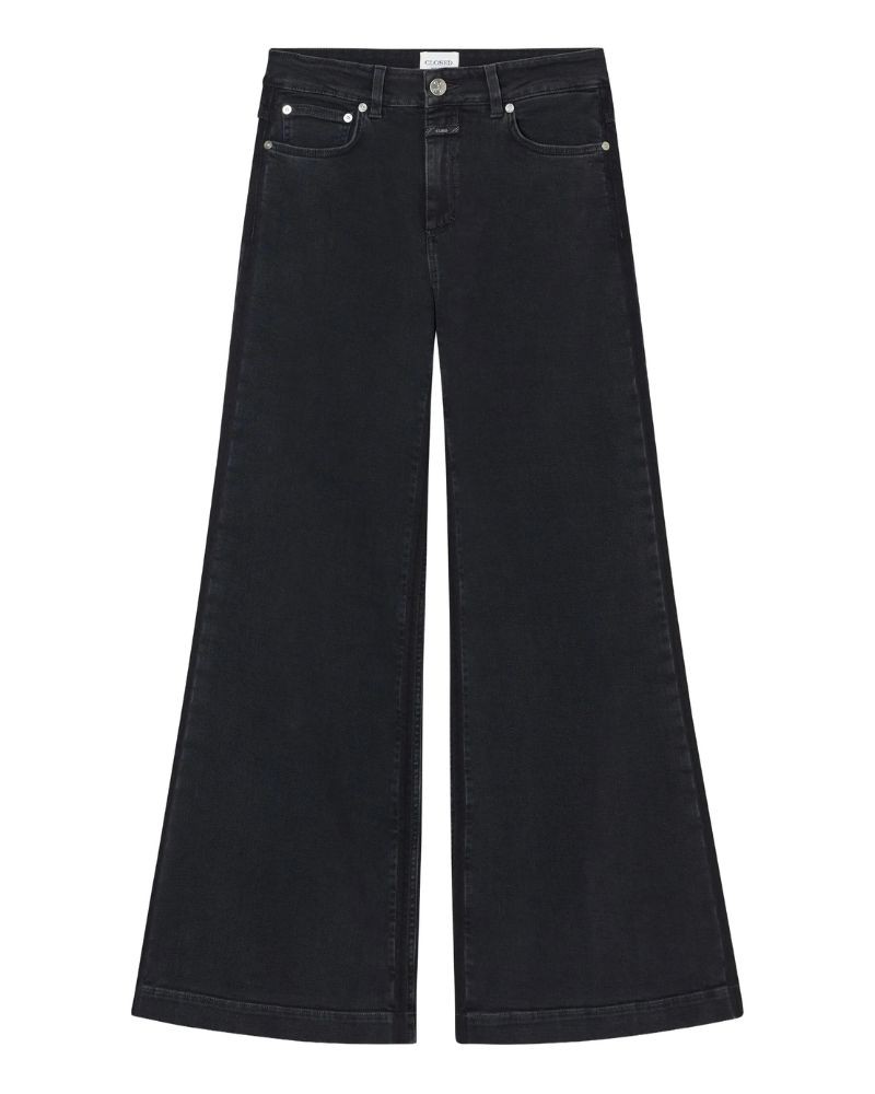 Pack shot af Closed Glow Up Jeans Black C21004-02F-2A på neutral baggrund