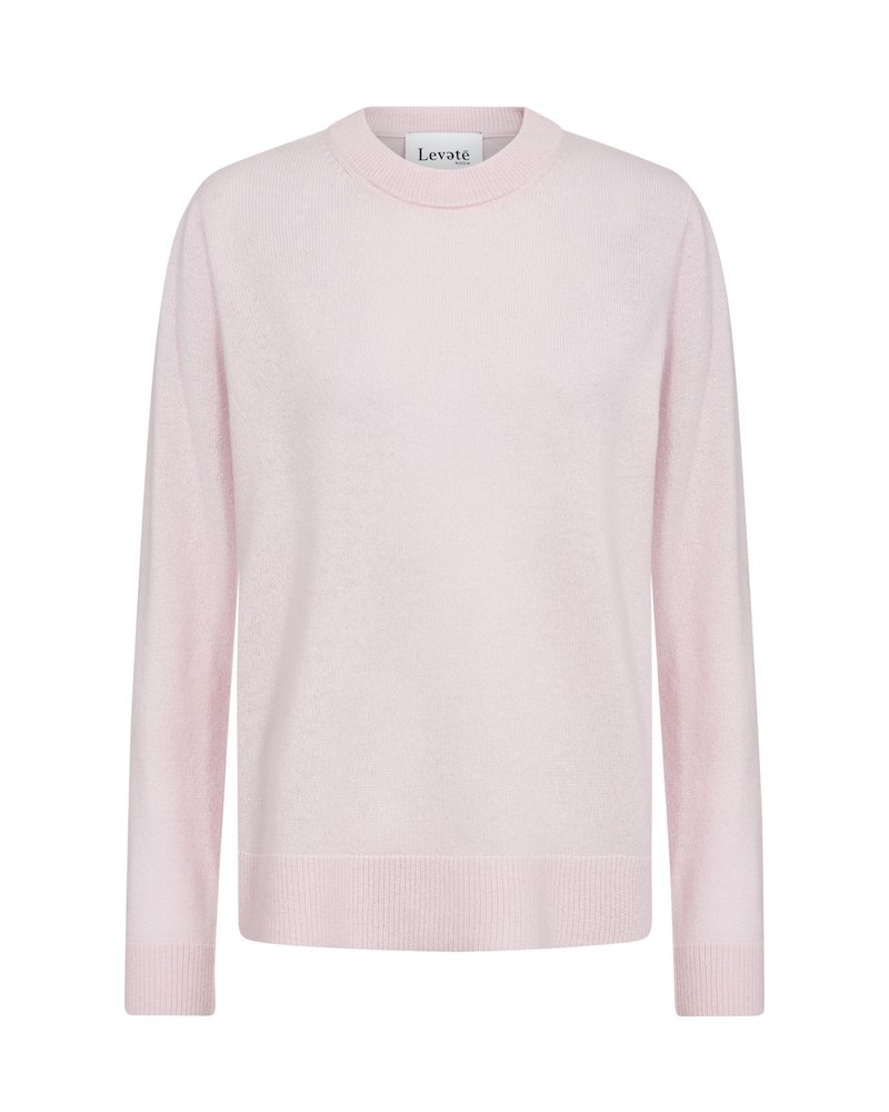 Pack shot af Leveté Room Eloise 2 Cashmere Silver Pink Lyserød på hvid baggrund