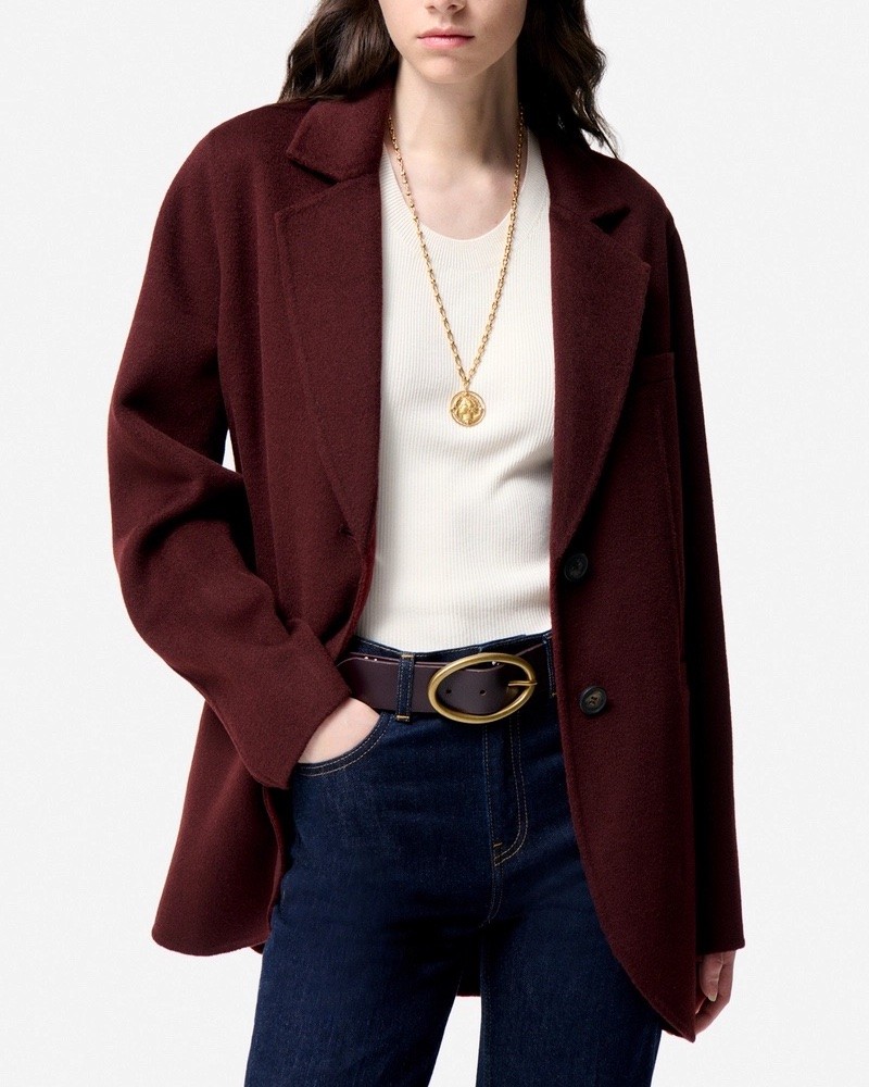 Model billede af Vanessa Bruno Marc Blazer Bordeaux
