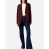Model billede af Vanessa Bruno Marc Blazer Bordeaux stylet med Dompay jeans