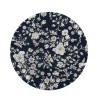 Close up af Summer Bloom Liberty Print på Apof Nova Bluse