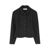 Pack shot af Skall Studio Ari Jacket Black på neutral baggrund