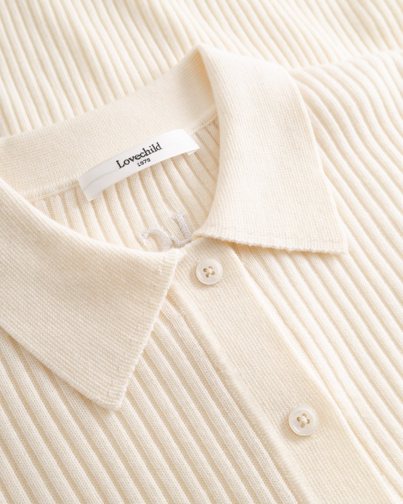 Close up af Lovechild 1979 Lisa Blouse Egret