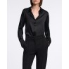 Model billede af Dorothee Schumacher Sense Of Shine Blouse Pure Black