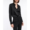 Model billede af Dorothee Schumacher Sense Of Shine Blouse Pure Black