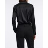 Model billede af Dorothee Schumacher Sense Of Shine Blouse Pure Black bagfra