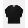 Pack shot af MKDT Studio Thilda Yak Cardigan Black