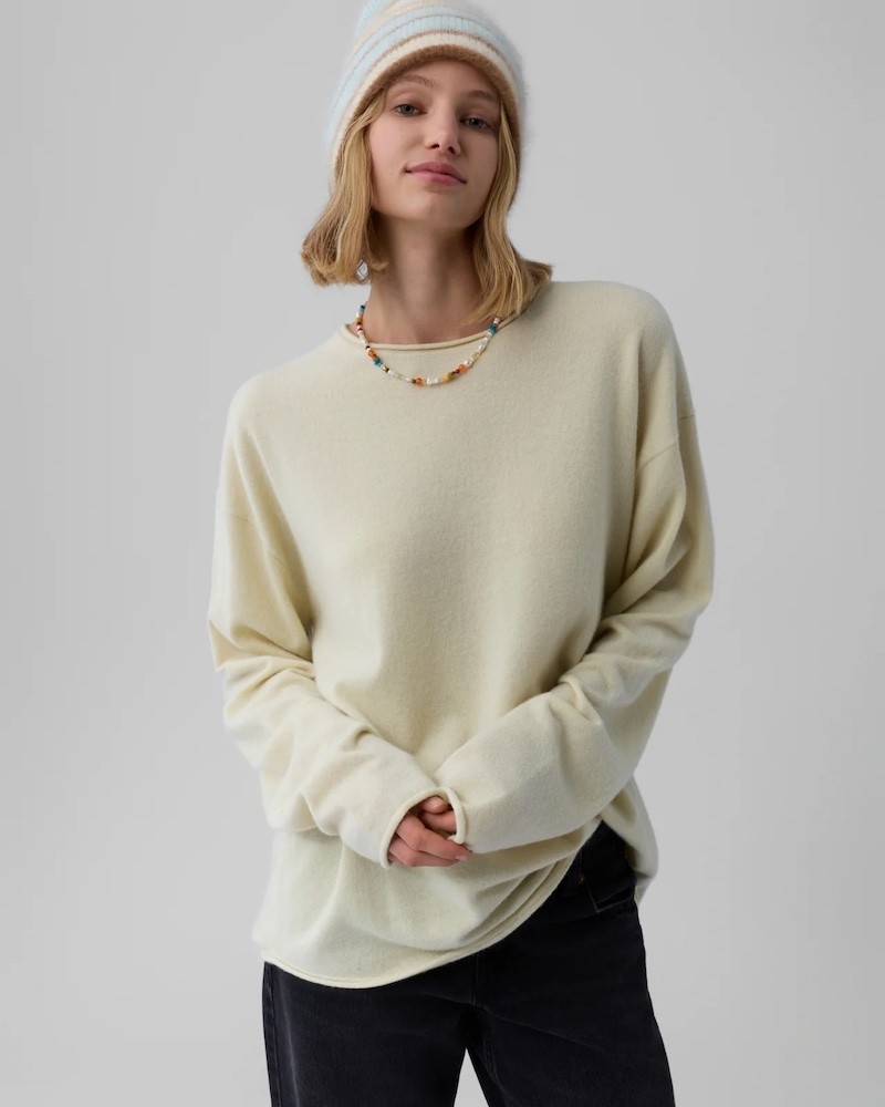 Pack shot af Guest In Residence Grizzly Reversible Almond Seaglass Stripe