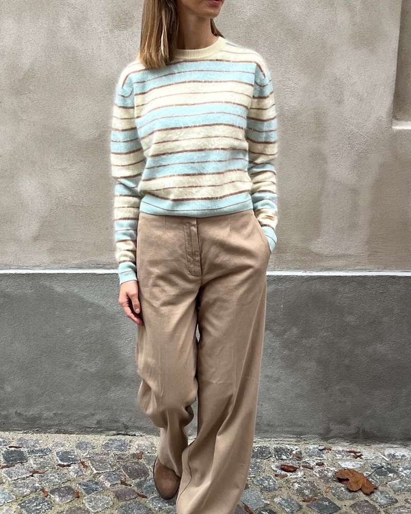 Model billede af Guest In Residence Grizzly Stripe Seaglass Combo