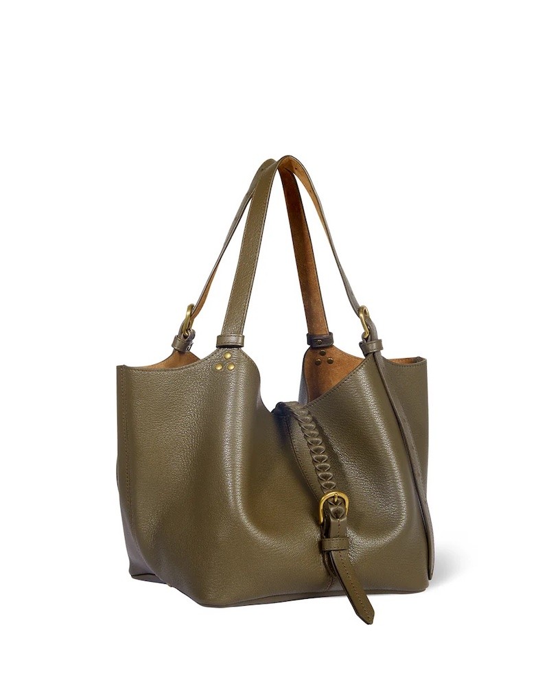 Pack shot af Jerome Dreyfuss Joseph S Goatskin Khaki