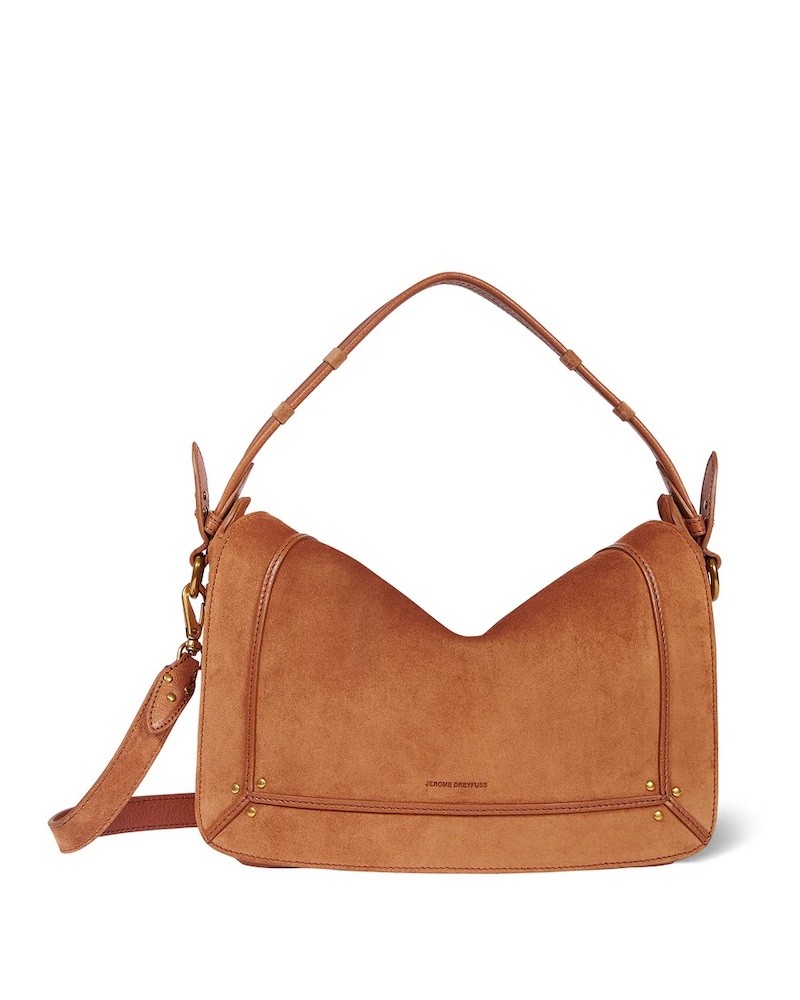 Pack shot af Jerome Dreyfuss Pepito M Split Suede Caramel på neutral baggrund