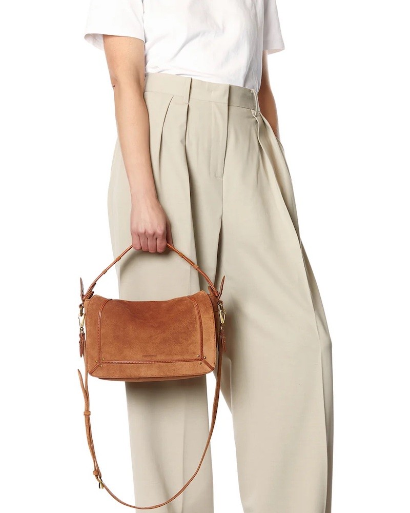 Model billede af Jerome Dreyfuss Pepito M Split Suede Caramel