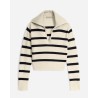 Pack shot af Vanessa Bruno Grenade Stribet Sweater på neutral baggrund