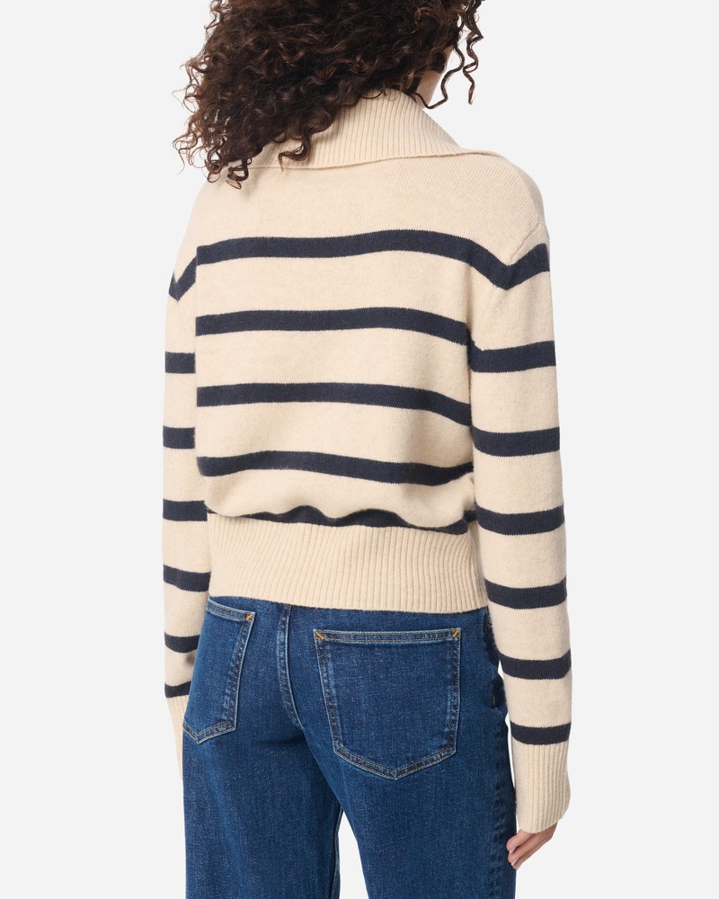 Vanessa Bruno Grenade Sweater på model bagfra