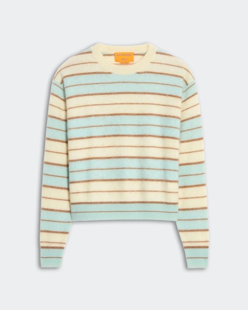 Pack shot af Guest In Residence Grizzly Stripe Seaglass Combo på neutral baggrund