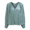 Pack shot af Ulla Johnson Electra Long Sleeve Blouse Sea Glass