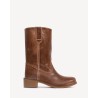 Dico Copenhagen Julia Escovado Boots Cognac