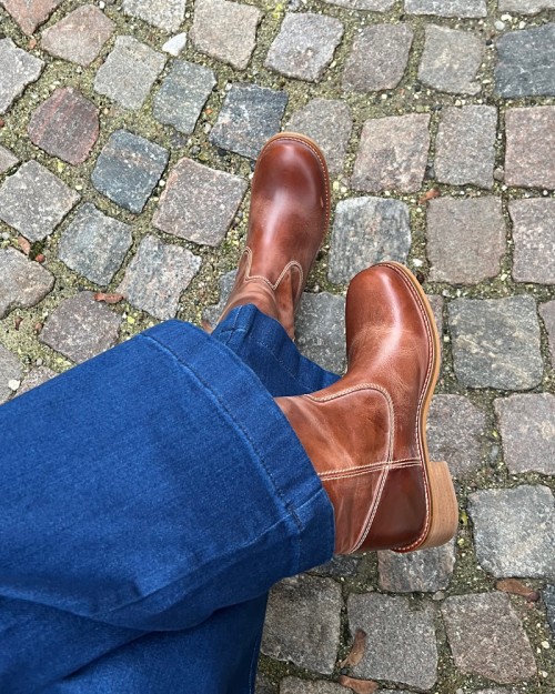 Dico Copenhagen Julia Escovado Boots Cognac