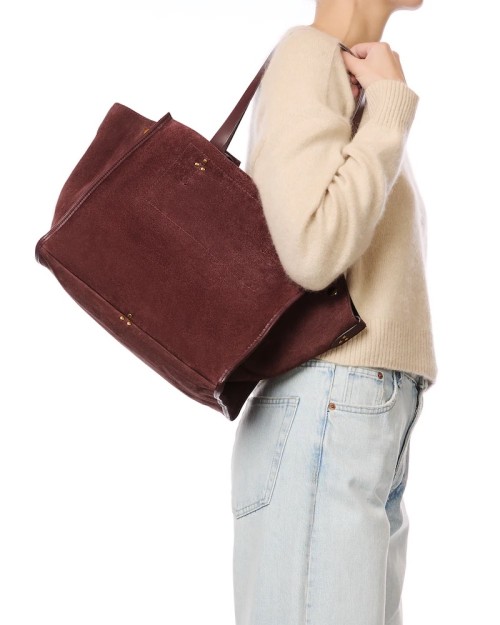 Jerome Dreyfuss Leon M Split Suede Brulé