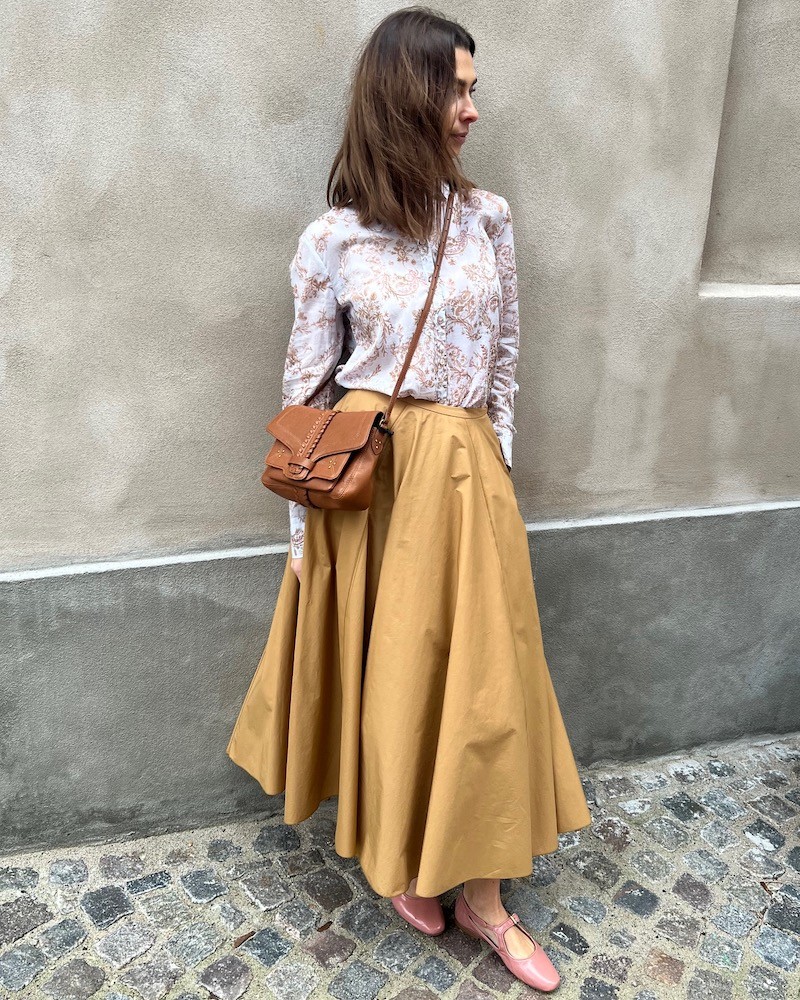 Model billede af Anonymous Copenhagen Praise Crinkled Polished Goat Misty Coral