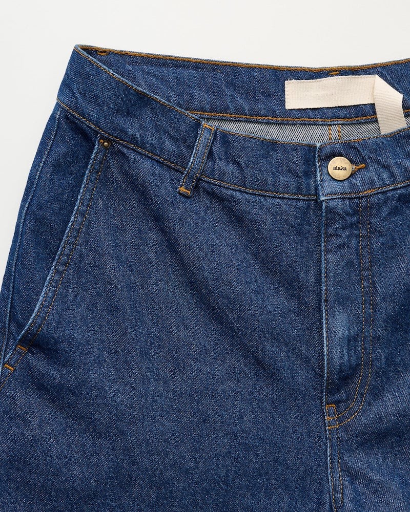 Detalje billede af Aiayu Carlo Denim Shorts Mid Blue