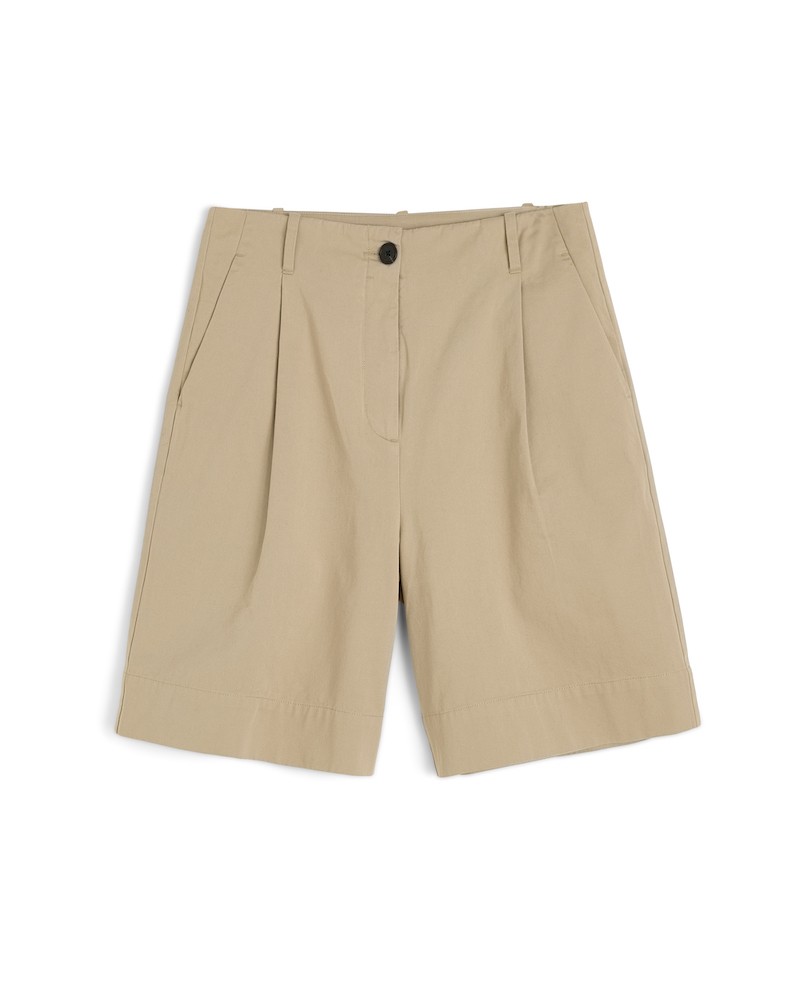 Pack shot af Aiayu Willy Shorts Semolina på neutral baggrund