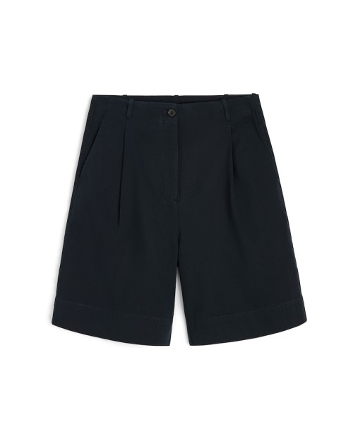 Pack shot af Aiayu Willy Shorts Black Navy på neutral baggrund