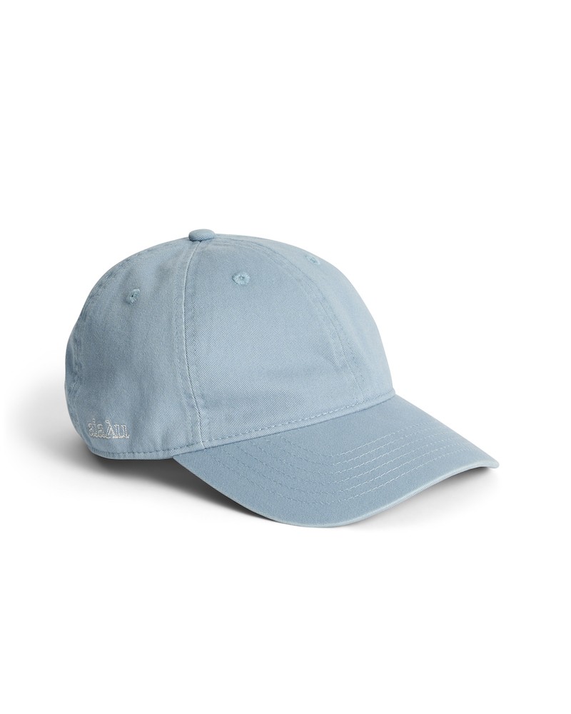 Pack shot af Aiayu Cap Waterfall Lyseblå Baseball kasket med broderet logo