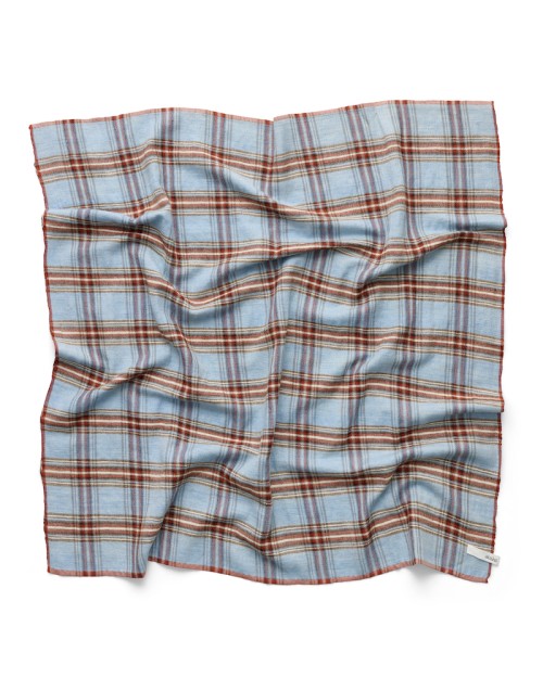 Pack shot af Aiayu Shilpa Scarf Mix Sky Blue cashmere tørklæde