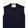 Detalje billede af Aiayu Ingeborg Cashmere Vest Black Blue