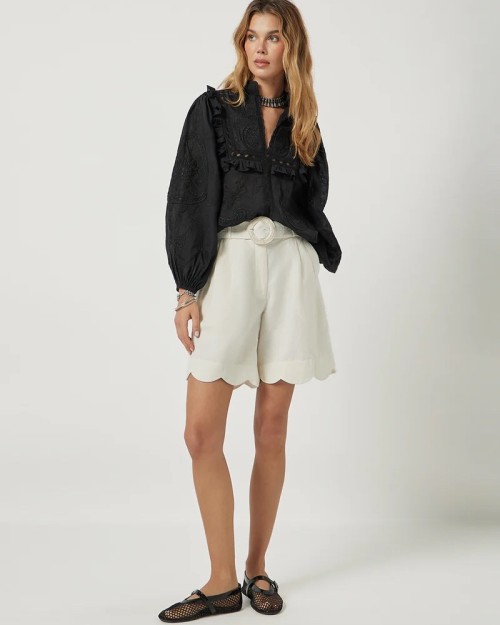 Scarlett Poppies Basica Shorts Papyrus