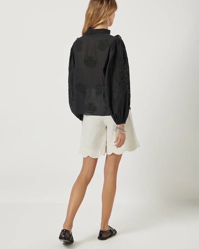 Model billede af Scarlett Poppies Basica Shorts Papyrus