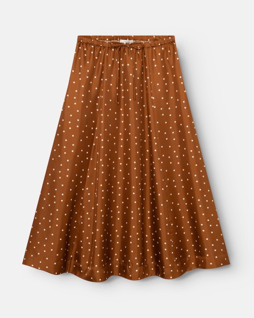 Pack shot af Lovechild 1979 Sallie Skirt Caramel Dot Print