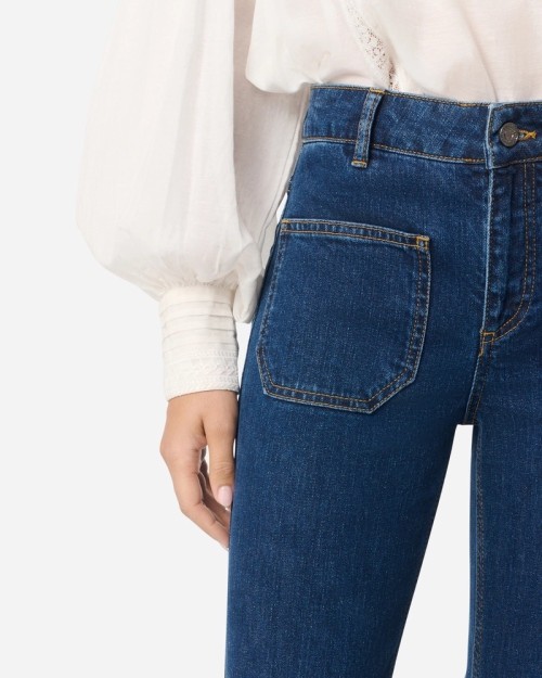 Vanessa Bruno Dompay Jeans Royal Blue Denim