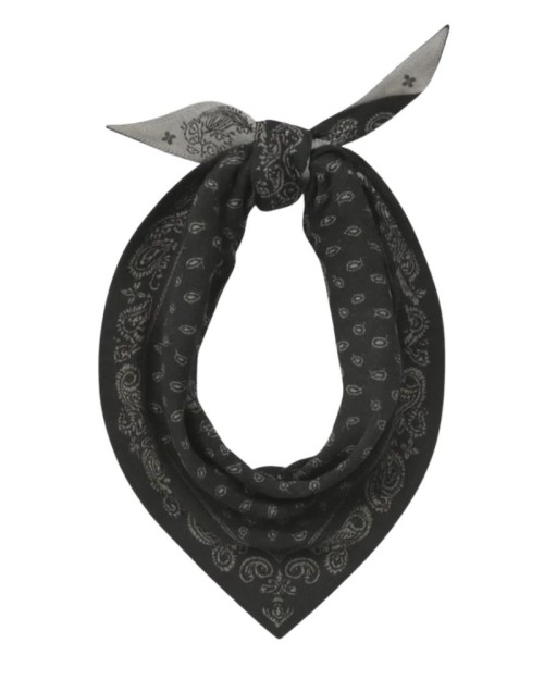 Guest In Residence The Wild Rag Scarf Black/Grey