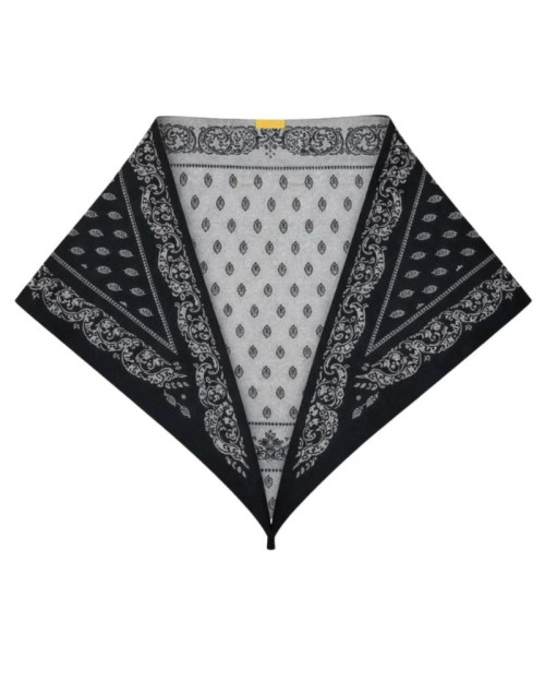 Guest In Residence The Wild Rag Scarf Black/Grey