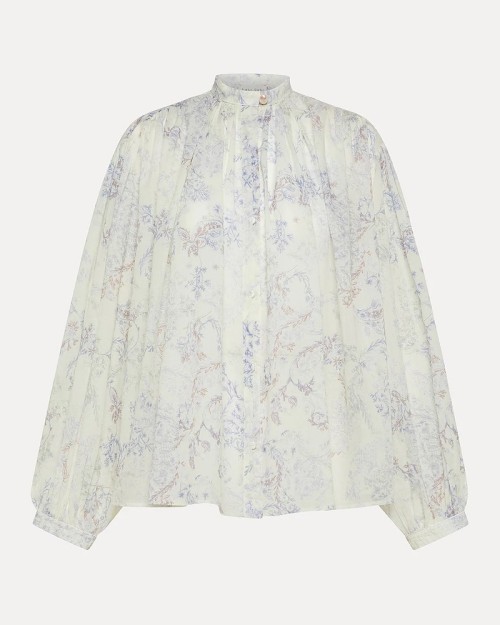 Pack shot af Forte Forte Shirt Cotton Voile Bohemian Glicine