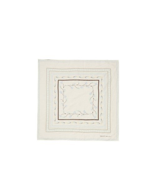 Pack shot af Skall Studio Floral Scarf Offwhite