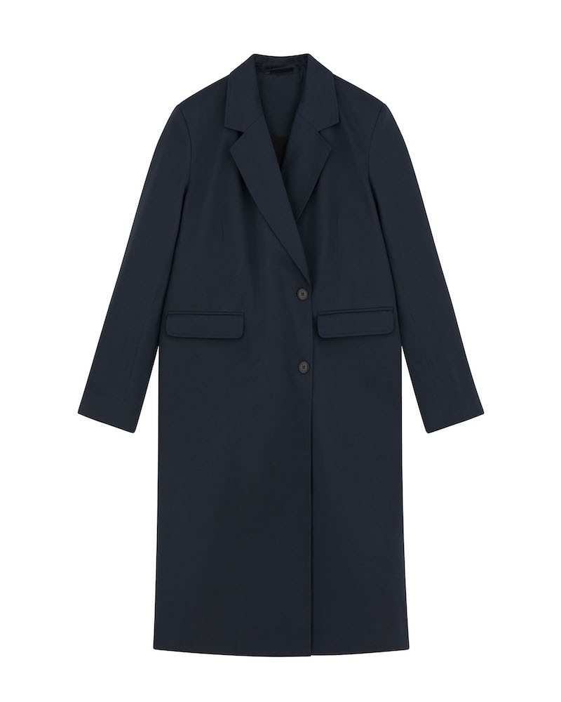 Pack shot af Skall Studio Emma Coat Dark Navy