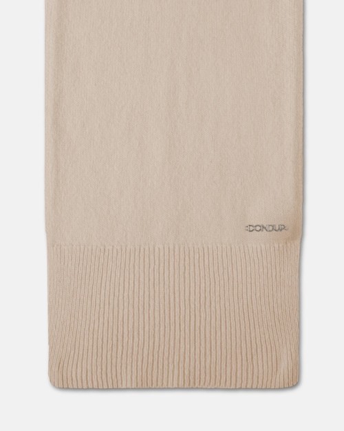 Dondup Cashmere Scarf Beige