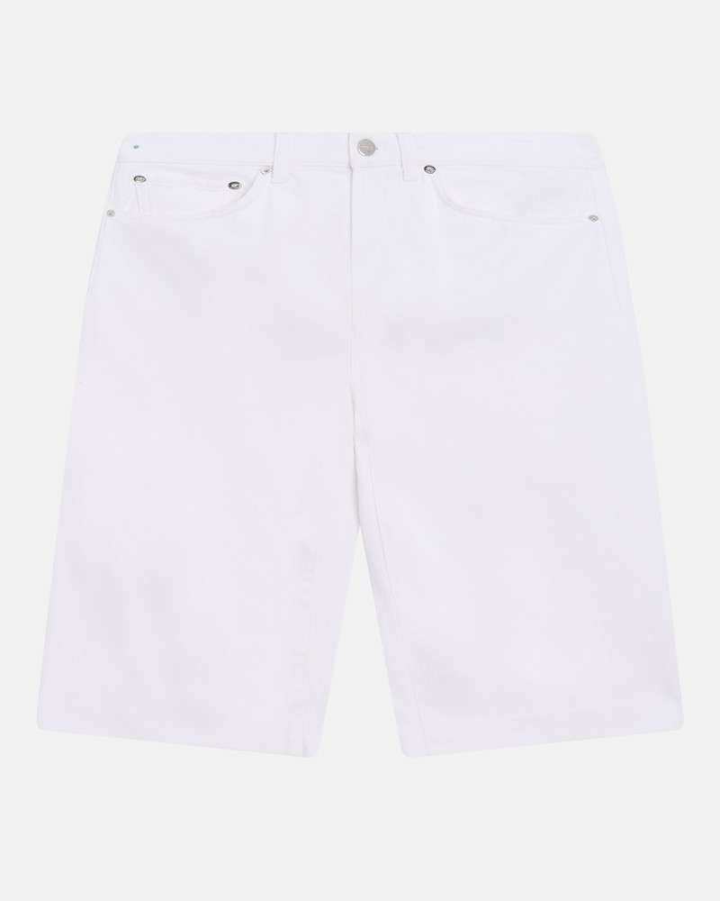 Pack shot af Dondup Delphine Shorts White Denim