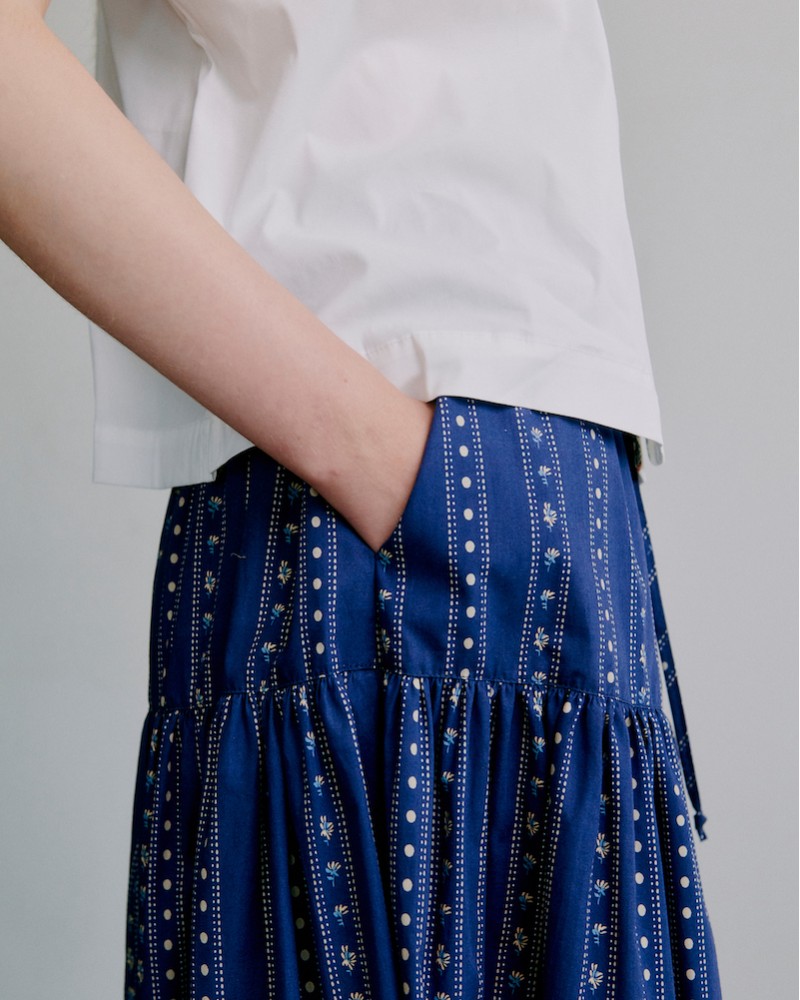 Detalje billede af Apof Bibbi Skirt Belle Blue